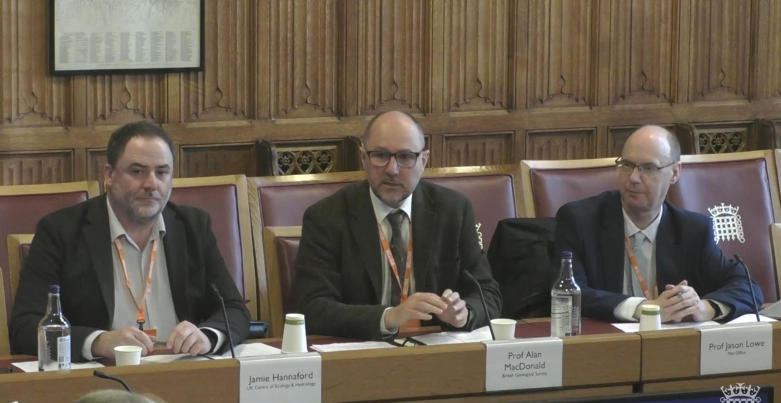 Preparing England for drought: Jamie Hannaford advises Lords Committee